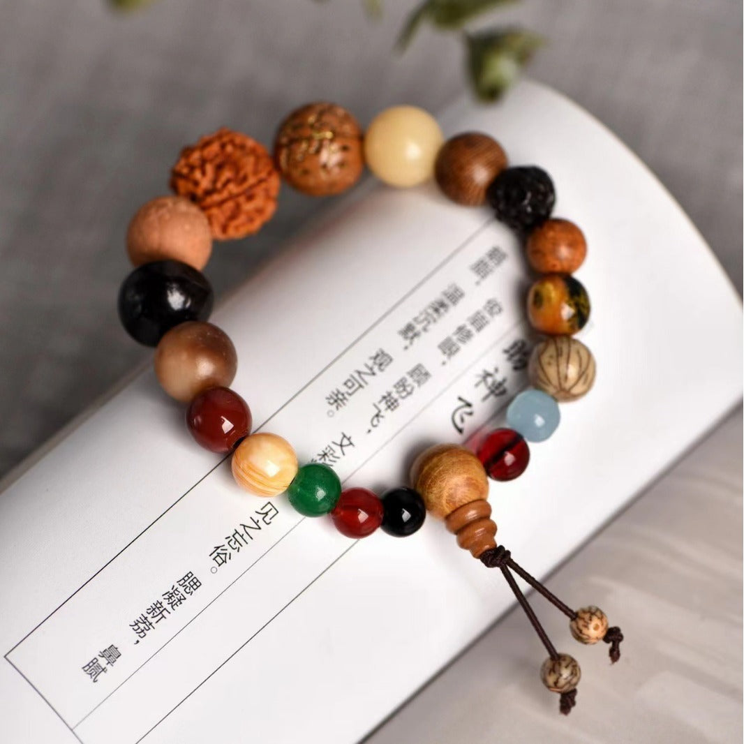 Hot selling 18 seed bodhi bead bracelet 18 root beads rosary chain temple affinity scenic spot commemorative male and female couples