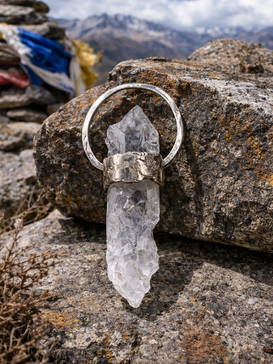 Your Words in Stone · Clarity Quartz Talisman