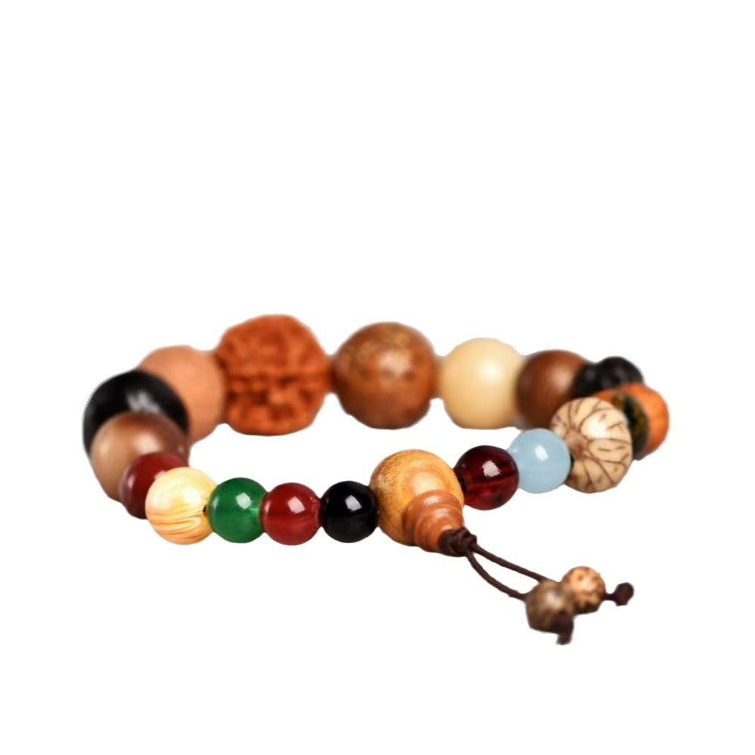 Hot selling 18 seed bodhi bead bracelet 18 root beads rosary chain temple affinity scenic spot commemorative male and female couples