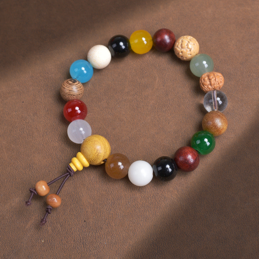Hot selling 18 seed bodhi bead bracelet 18 root beads rosary chain temple affinity scenic spot commemorative male and female couples