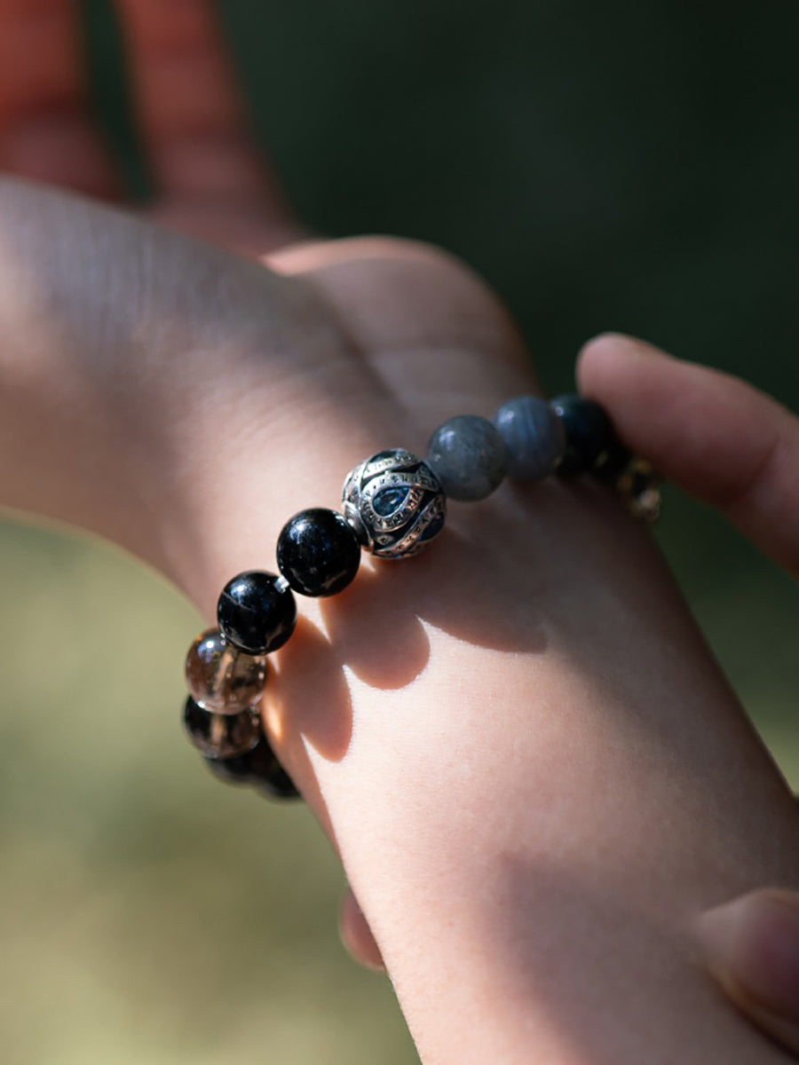 Hundred-Syllable Mantra Many Treasures Protection Bracelet