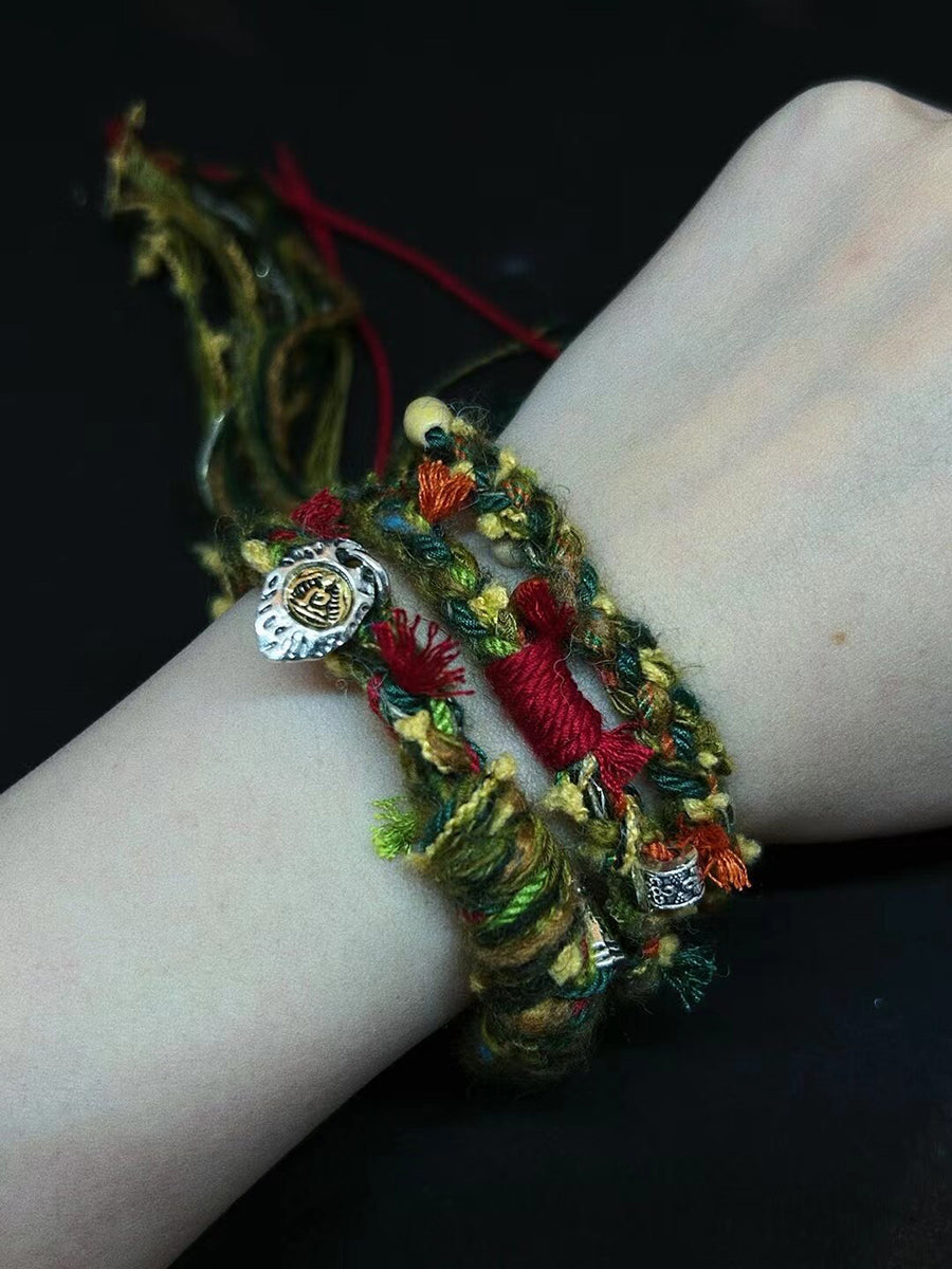 Blessing Flame Woven Bracelet
