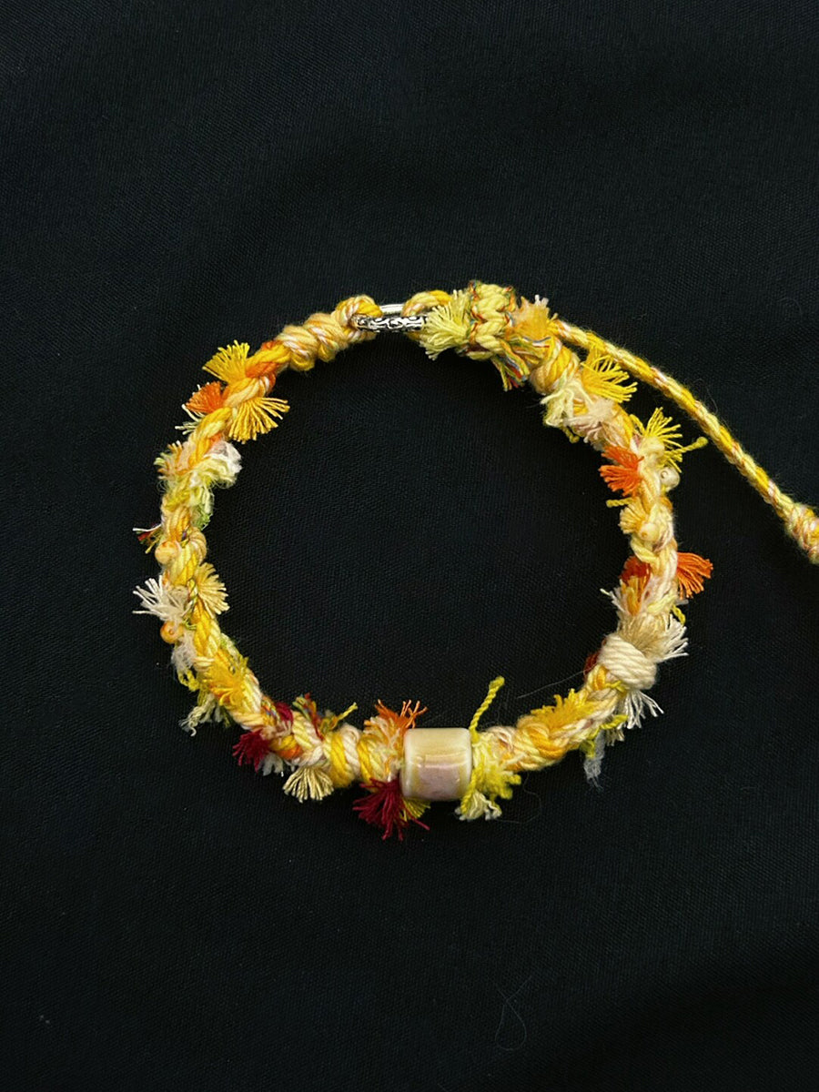 Radiant Wisdom Woven Bracelet