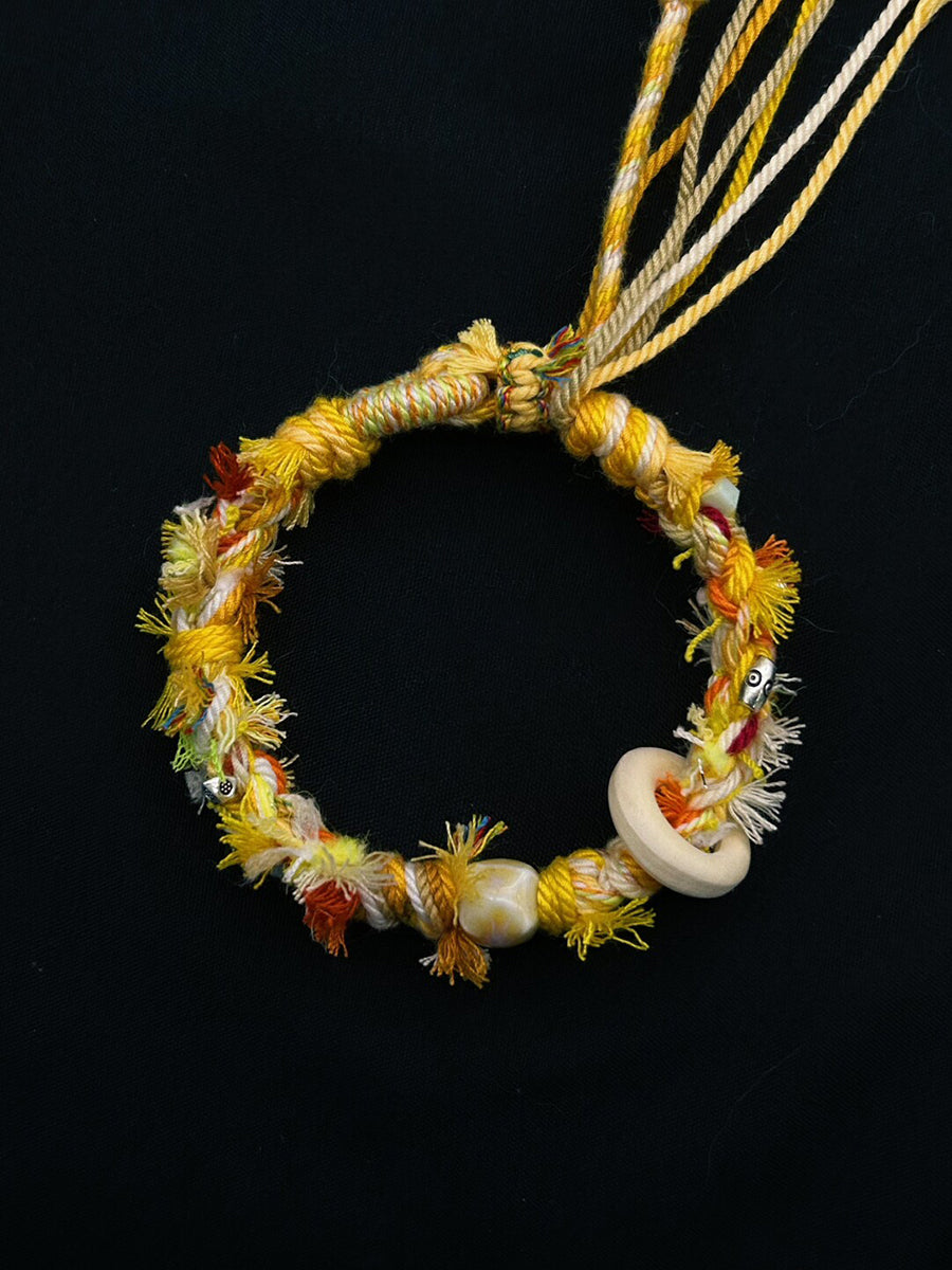 Radiant Wisdom Woven Bracelet