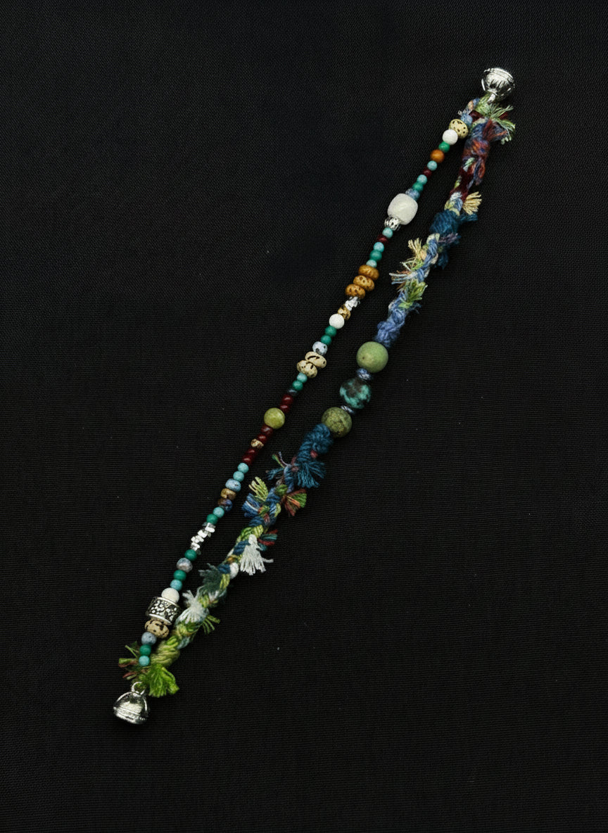 Courage Flame Woven Bracelet