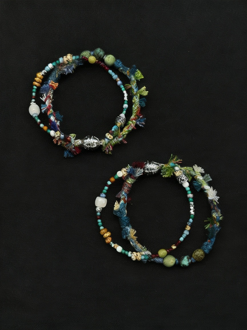 Courage Flame Woven Bracelet