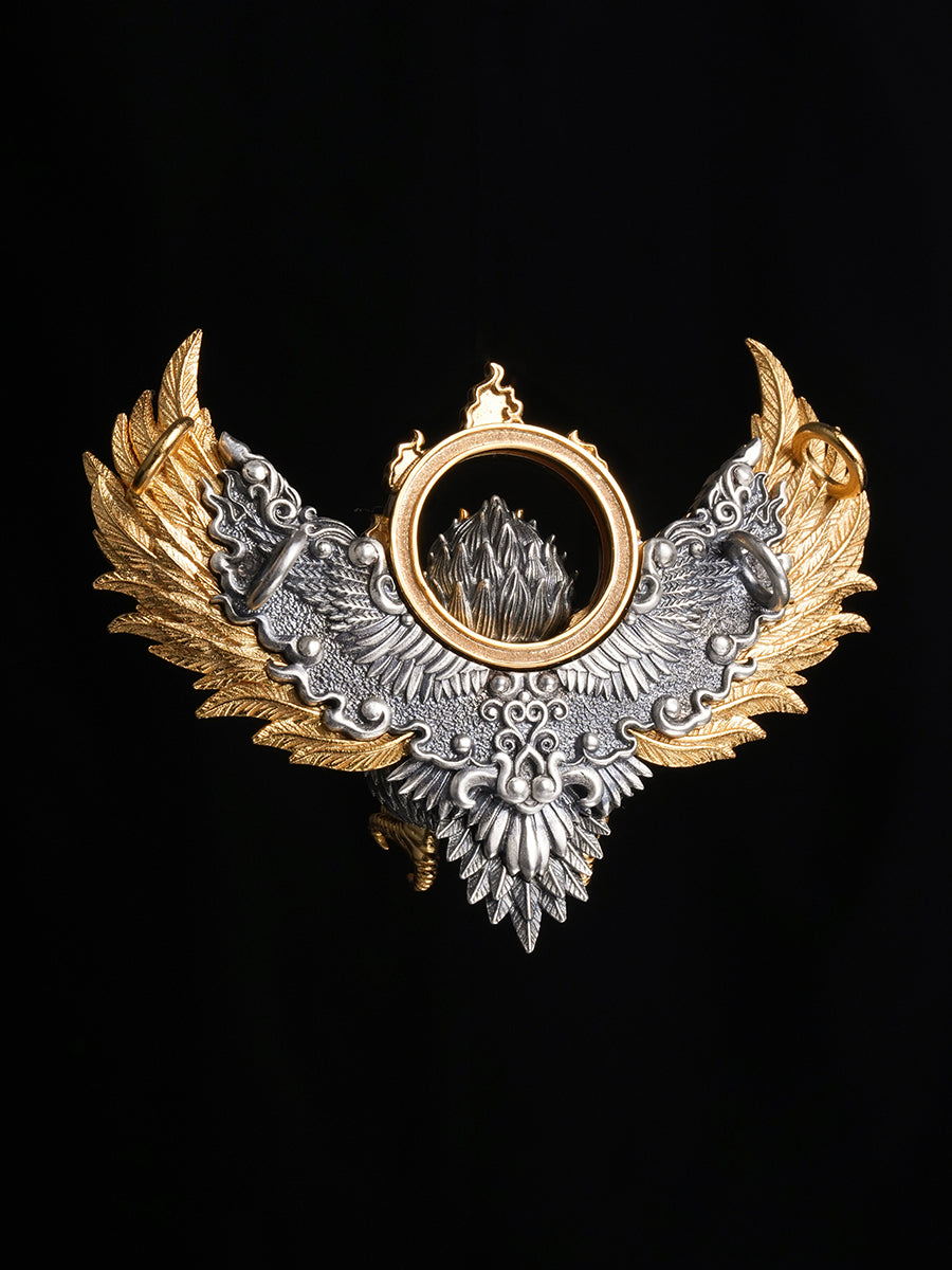 Unshakable Spirit Garuda Guardian Necklace