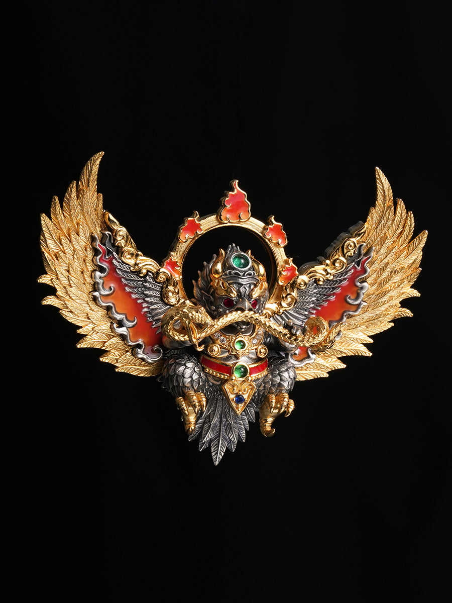 Unshakable Spirit Garuda Guardian Necklace