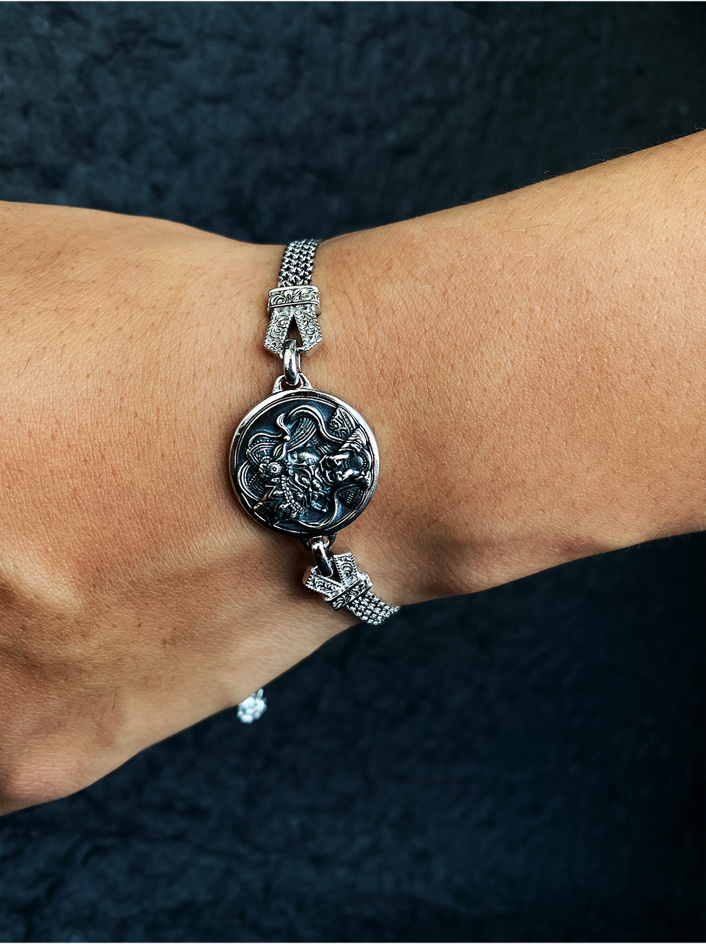 Himalayan female goddess of wealth Zakirum bracelet for prosperity