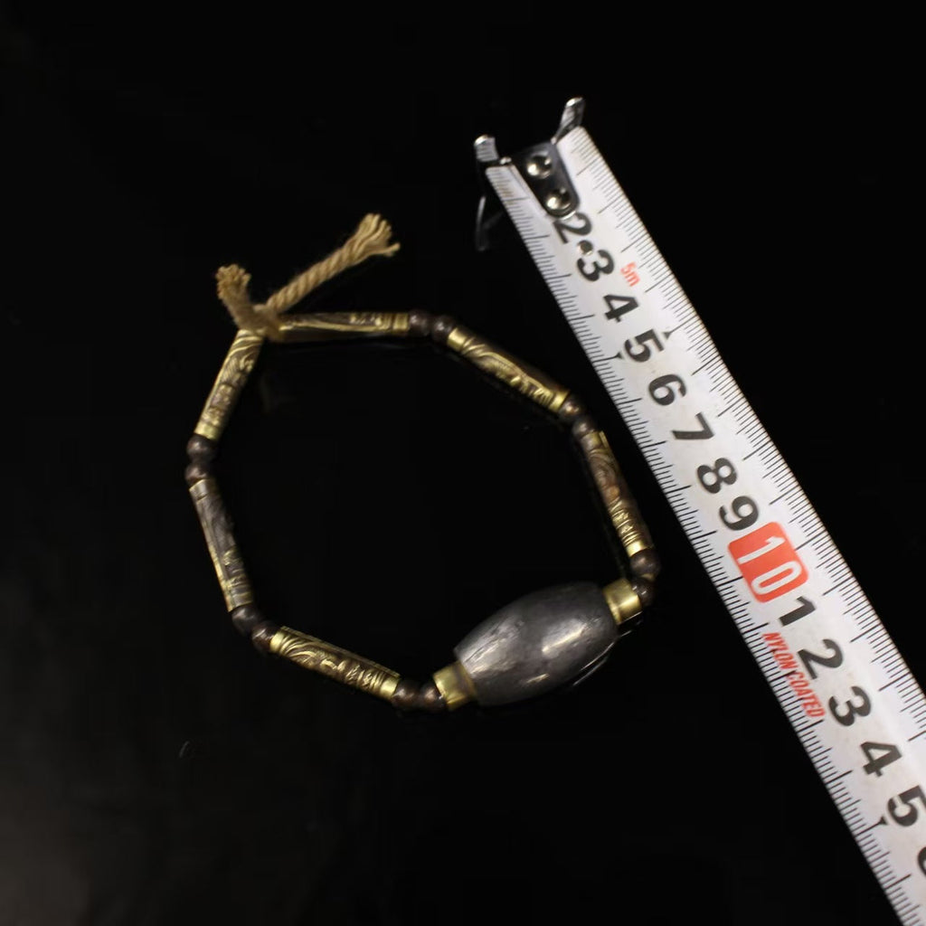 Celestial Iron Wisdom Bracelet | Spiritual Protection, Good Fortune & Inner Strength