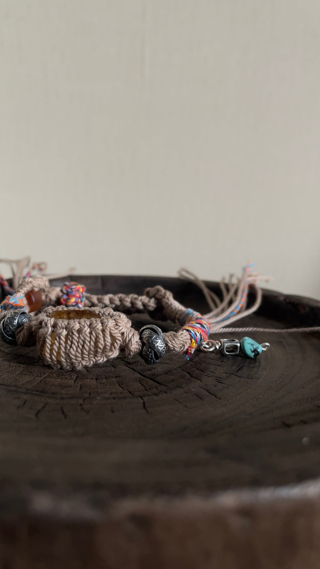 Citrine Prosperity Handwoven Bracelet
