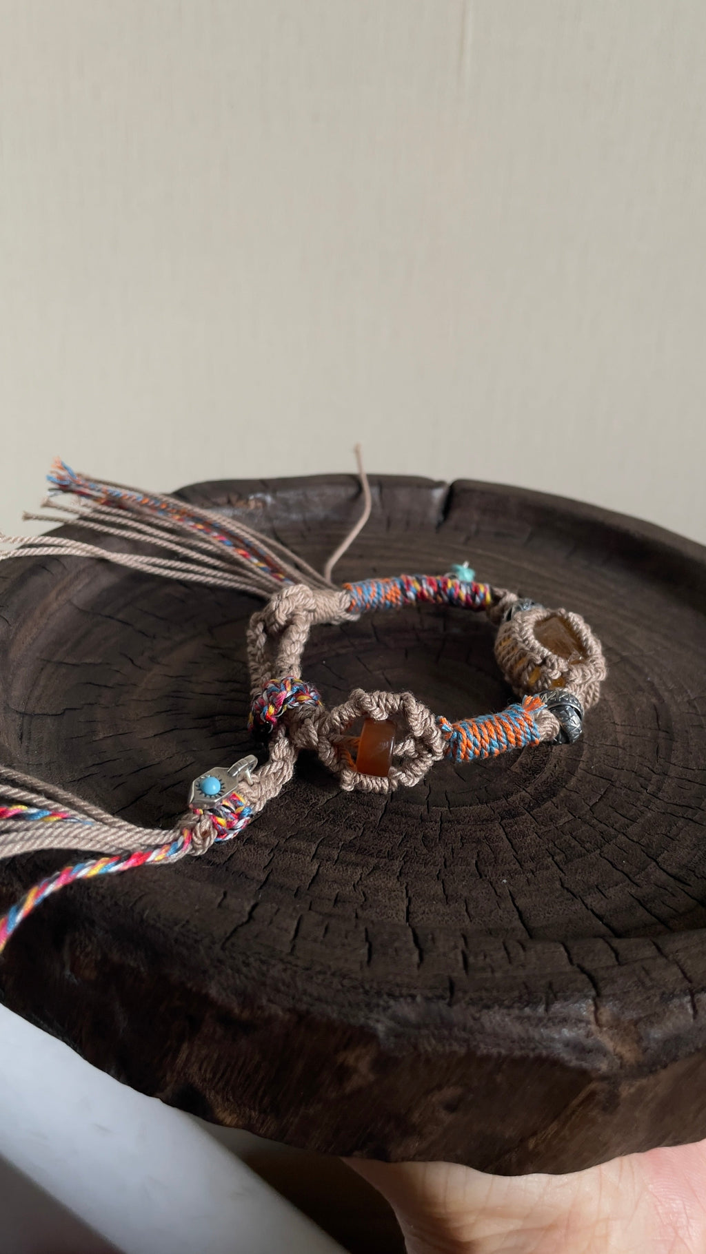 Citrine Prosperity Handwoven Bracelet