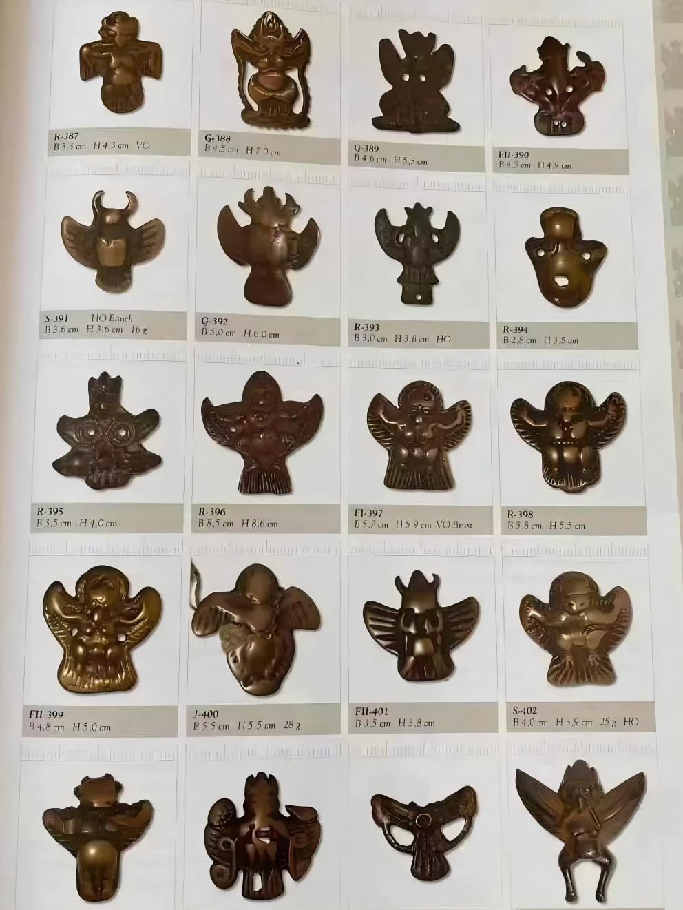 Ancient Thokcha Winged Garuda Amulet Necklace