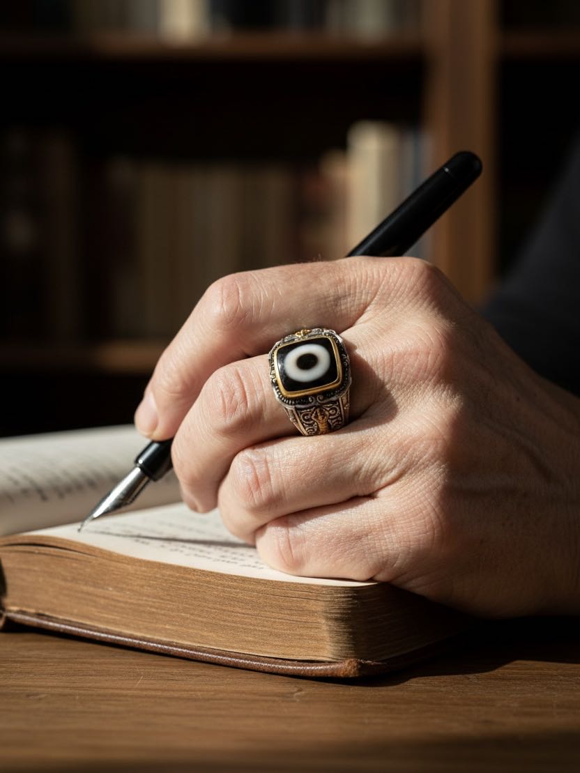 I See Myself · Single Eye Dazi Silver Ring
