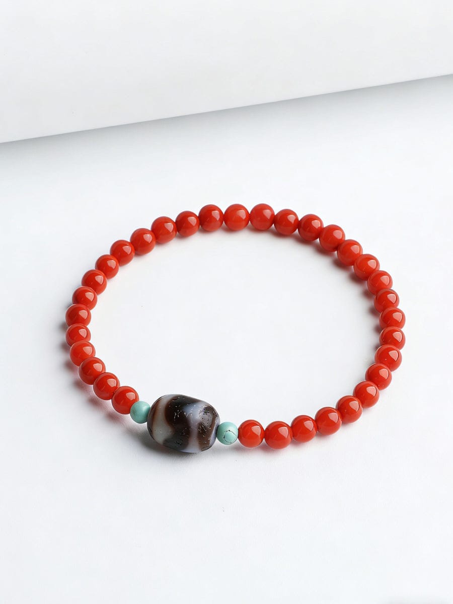 Passionate Devotion South Red Agate Bracelet
