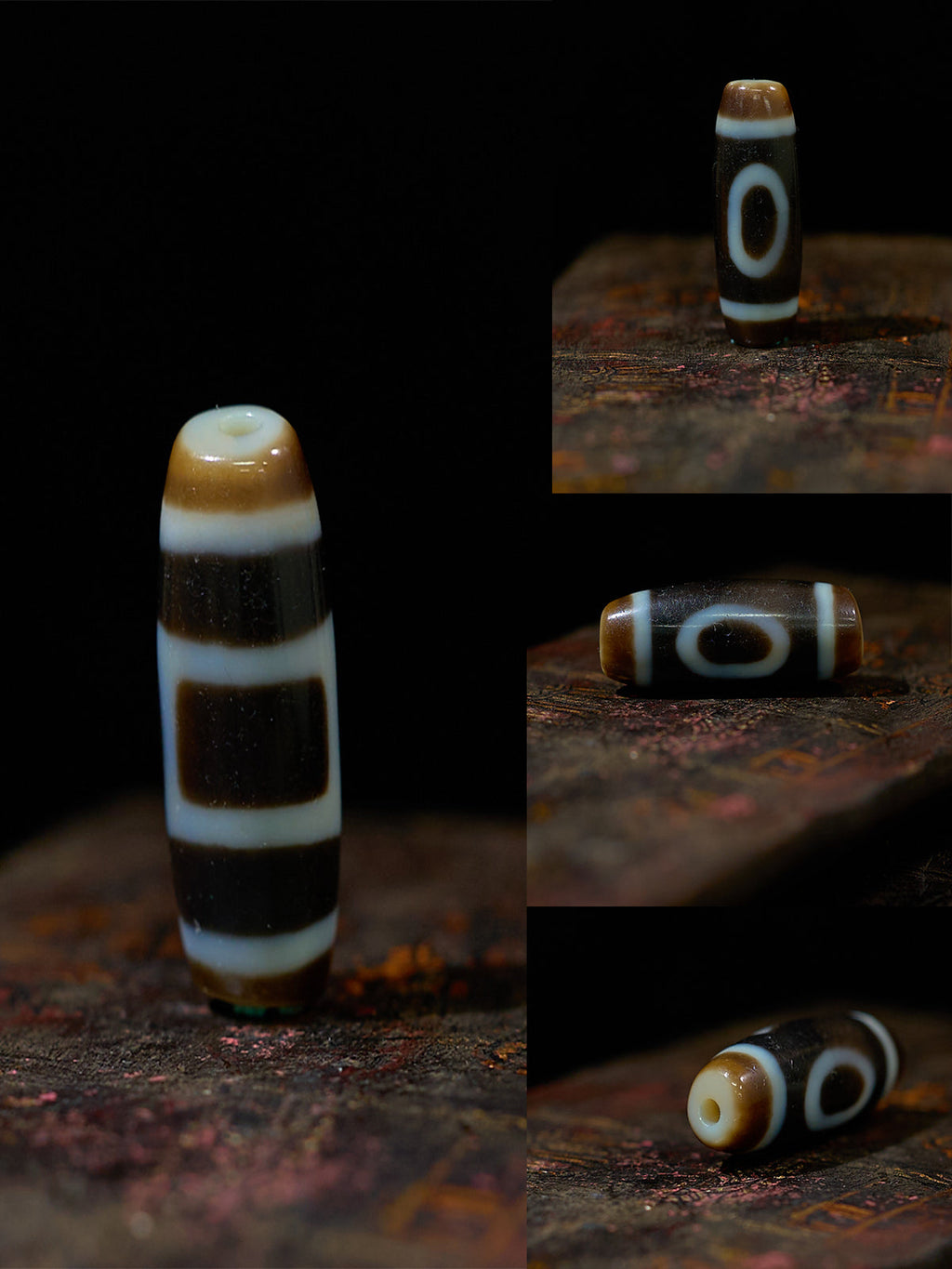 Luminous Focus Single-Eyed Dzi Necklace