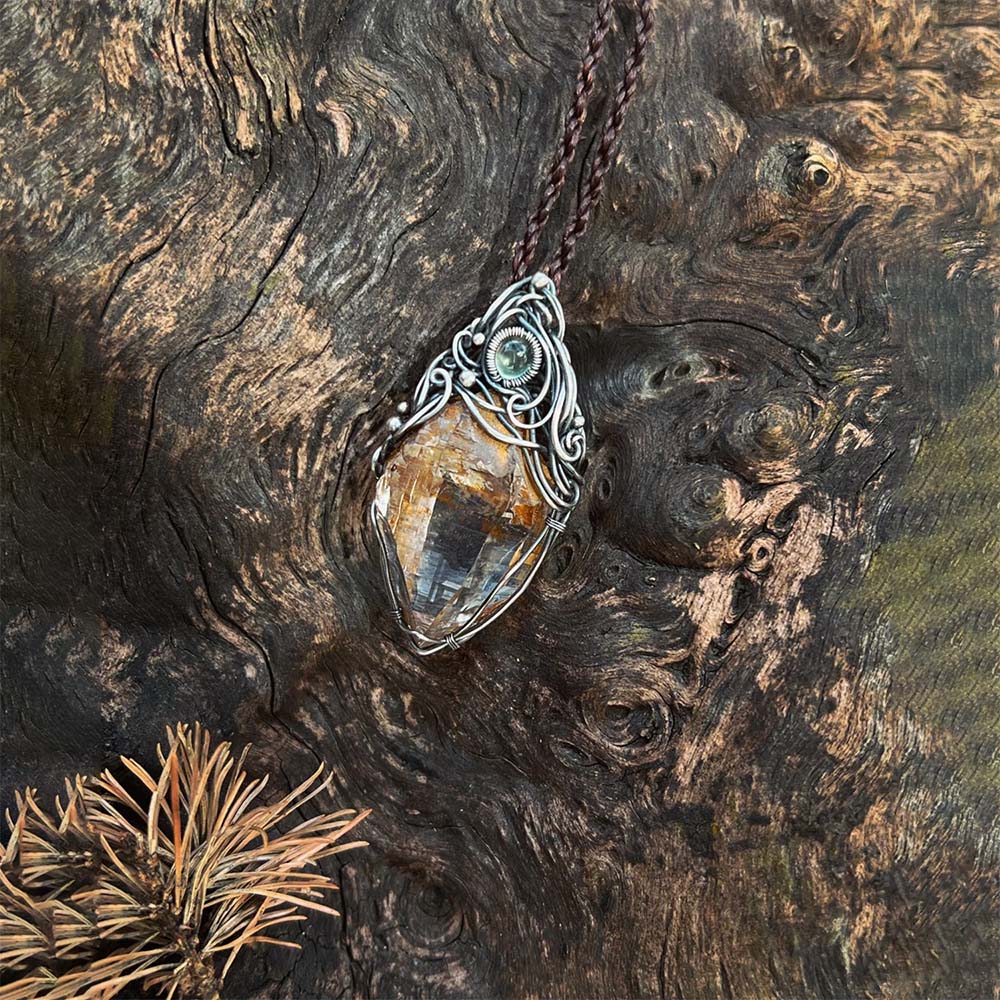 Purity Energy Clear Quartz Silver Necklace