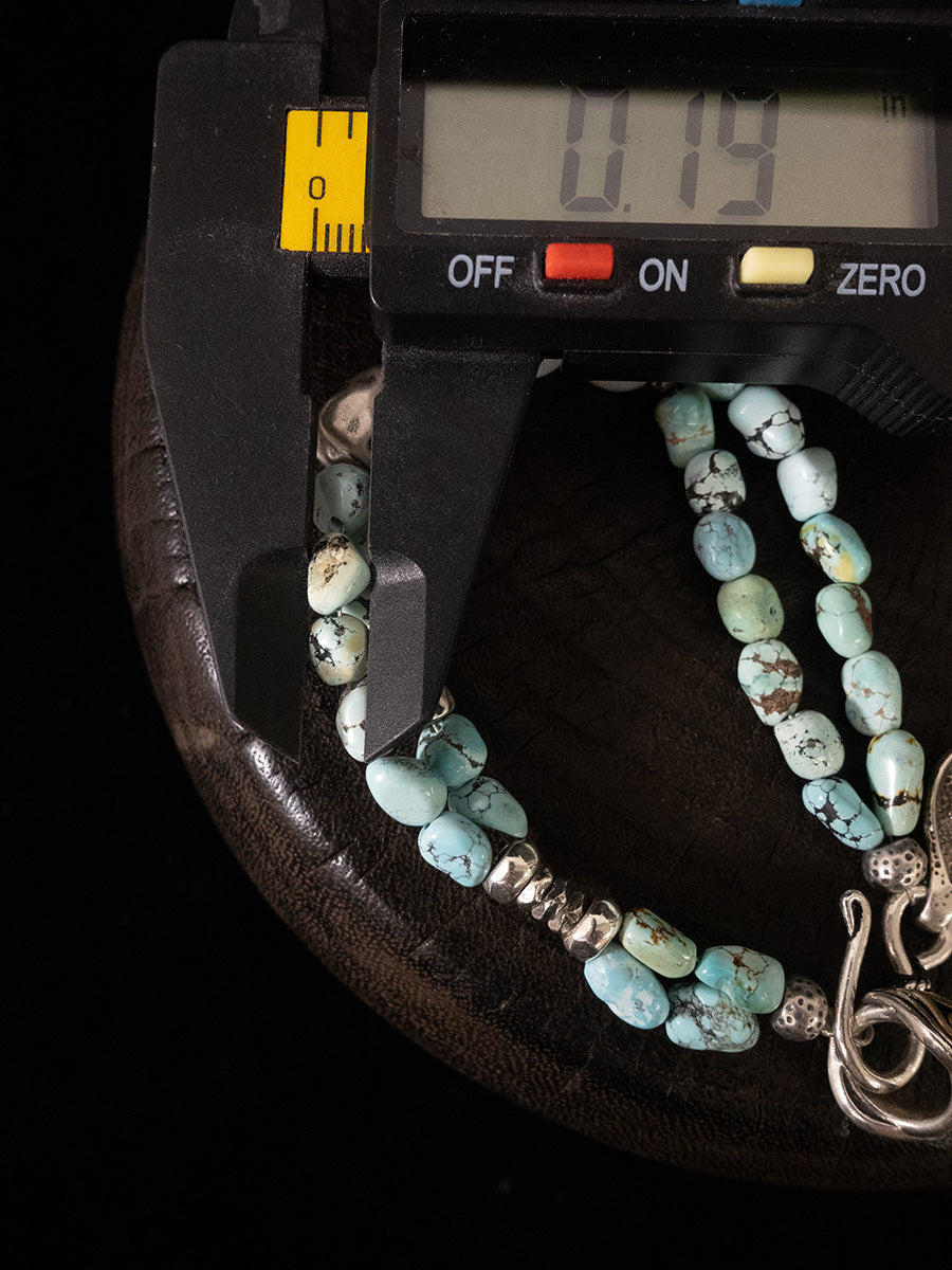 Balance Wisdom Turquoise Bracelet | Citoline & Sterling Silver Design