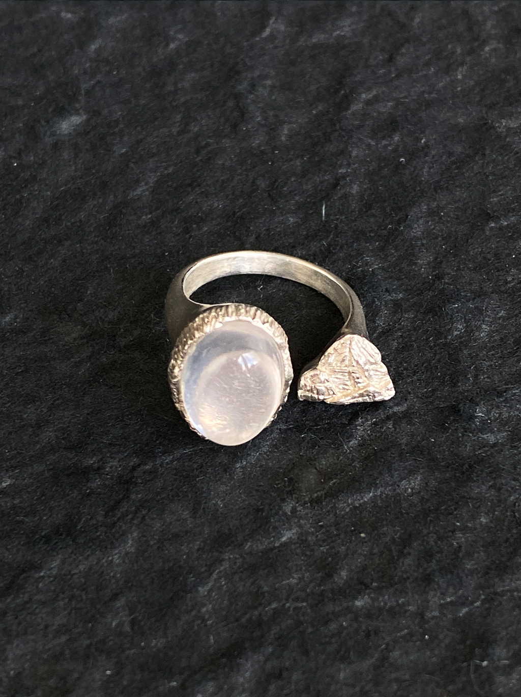 KAILASH ENERGY Chakra Awakening Ring Seven Chakra Gemstone Sterling Silver Adjustable