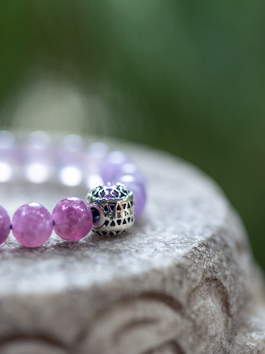 Nine-Purple Fire Mantra Multi-Gem Bracelet
