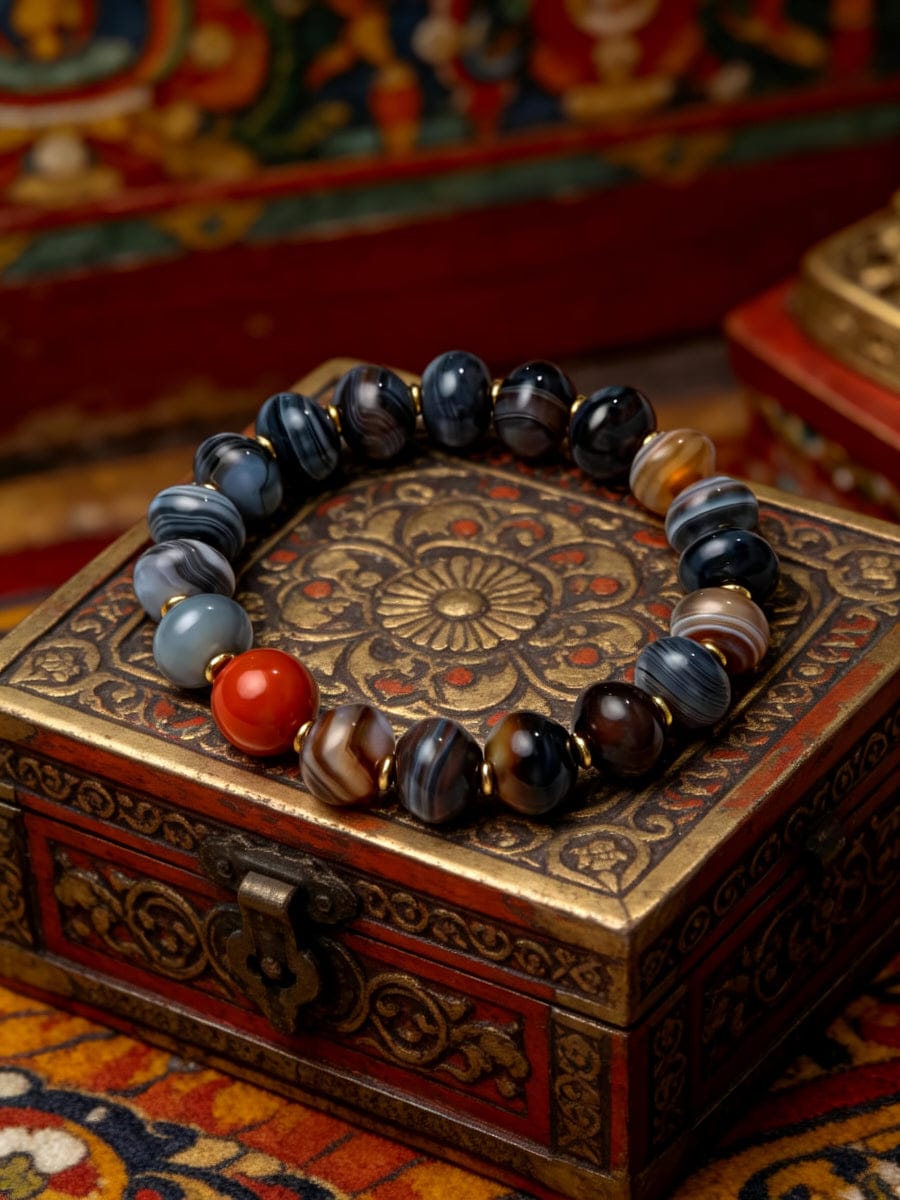 Mystic Harmony Agate Bracelet