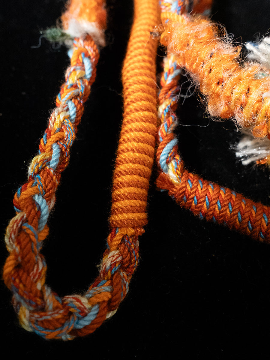 Good Luck Protective Phone Chain | Colorful Woven Cotton Charm