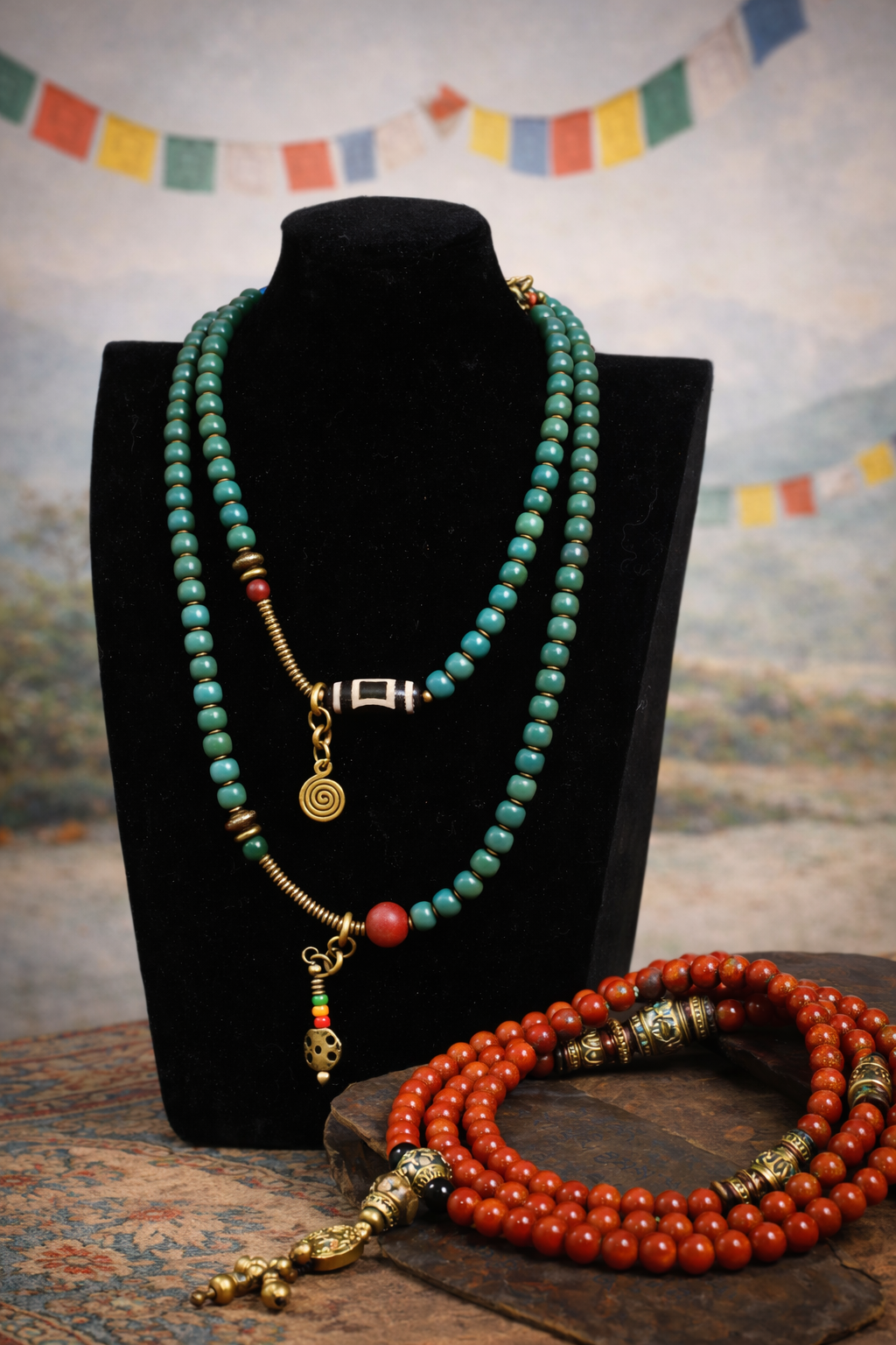 Vitality & Balance Mala Set