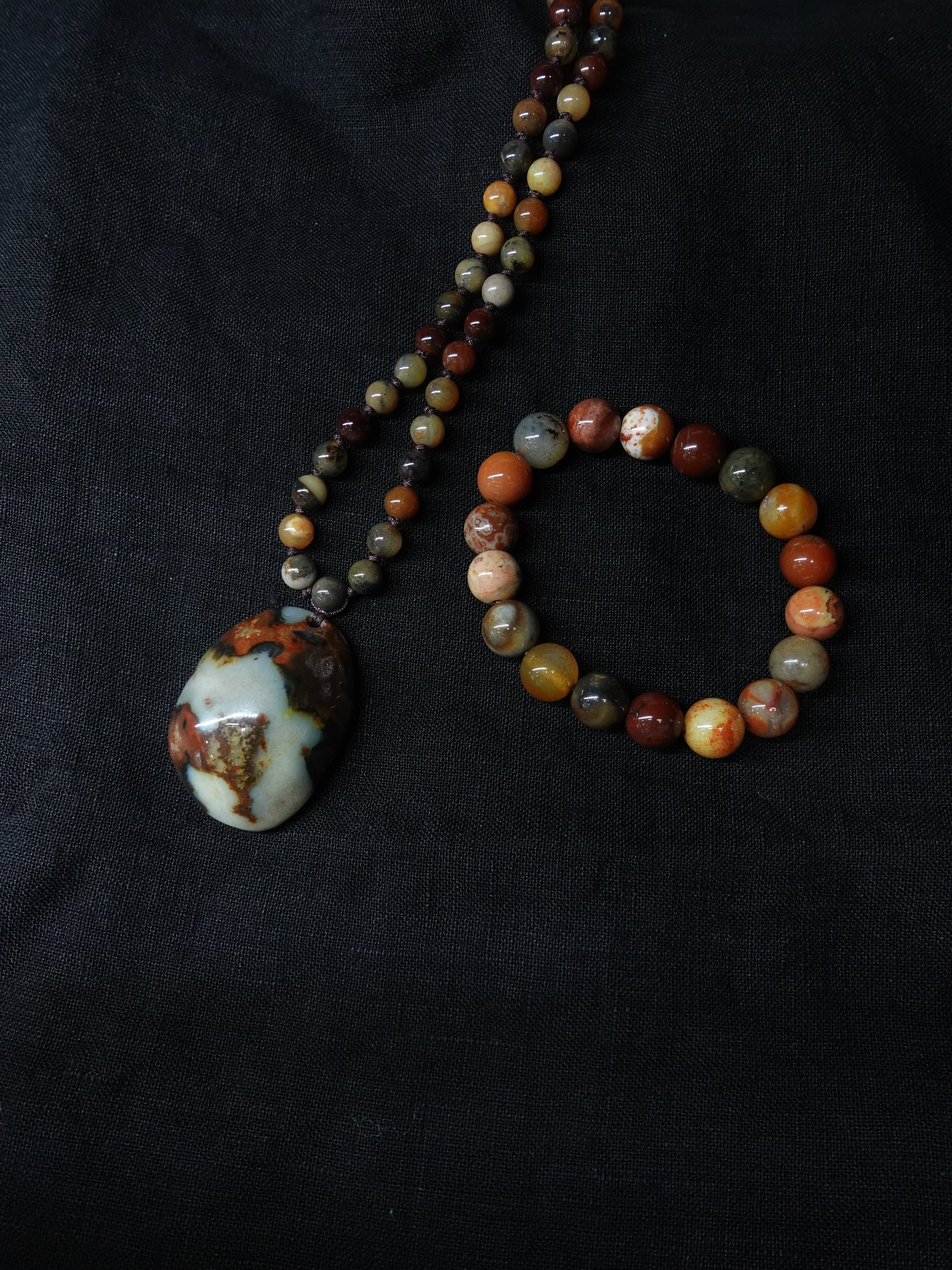Five Elements Gemstone Necklace