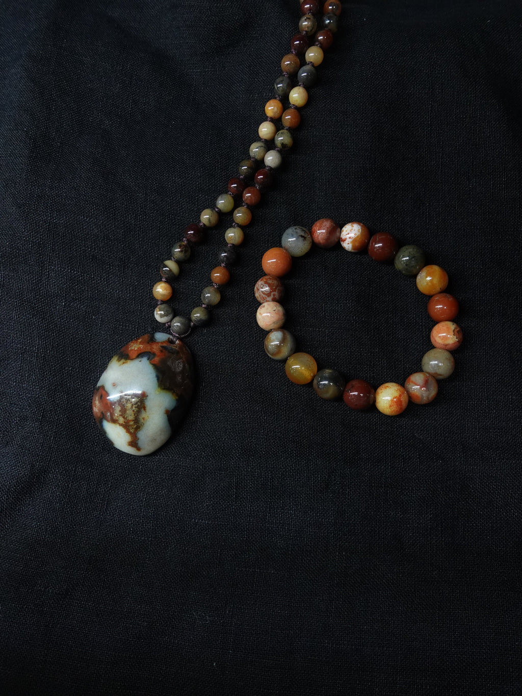 Five Elements Gemstone Necklace