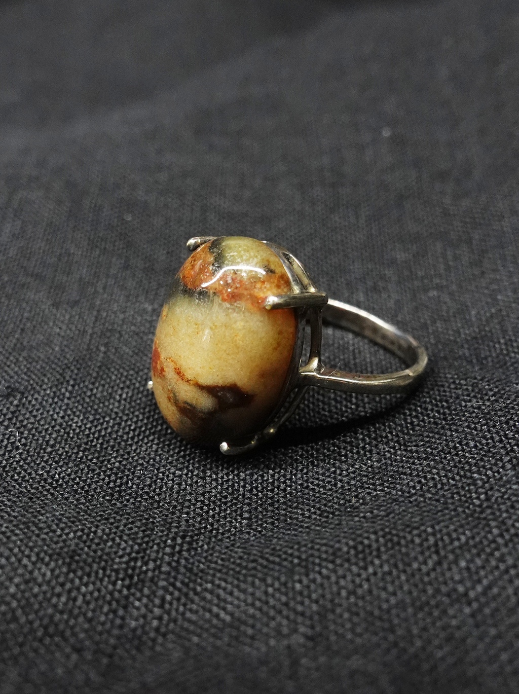 Five Elements Gemstone ring