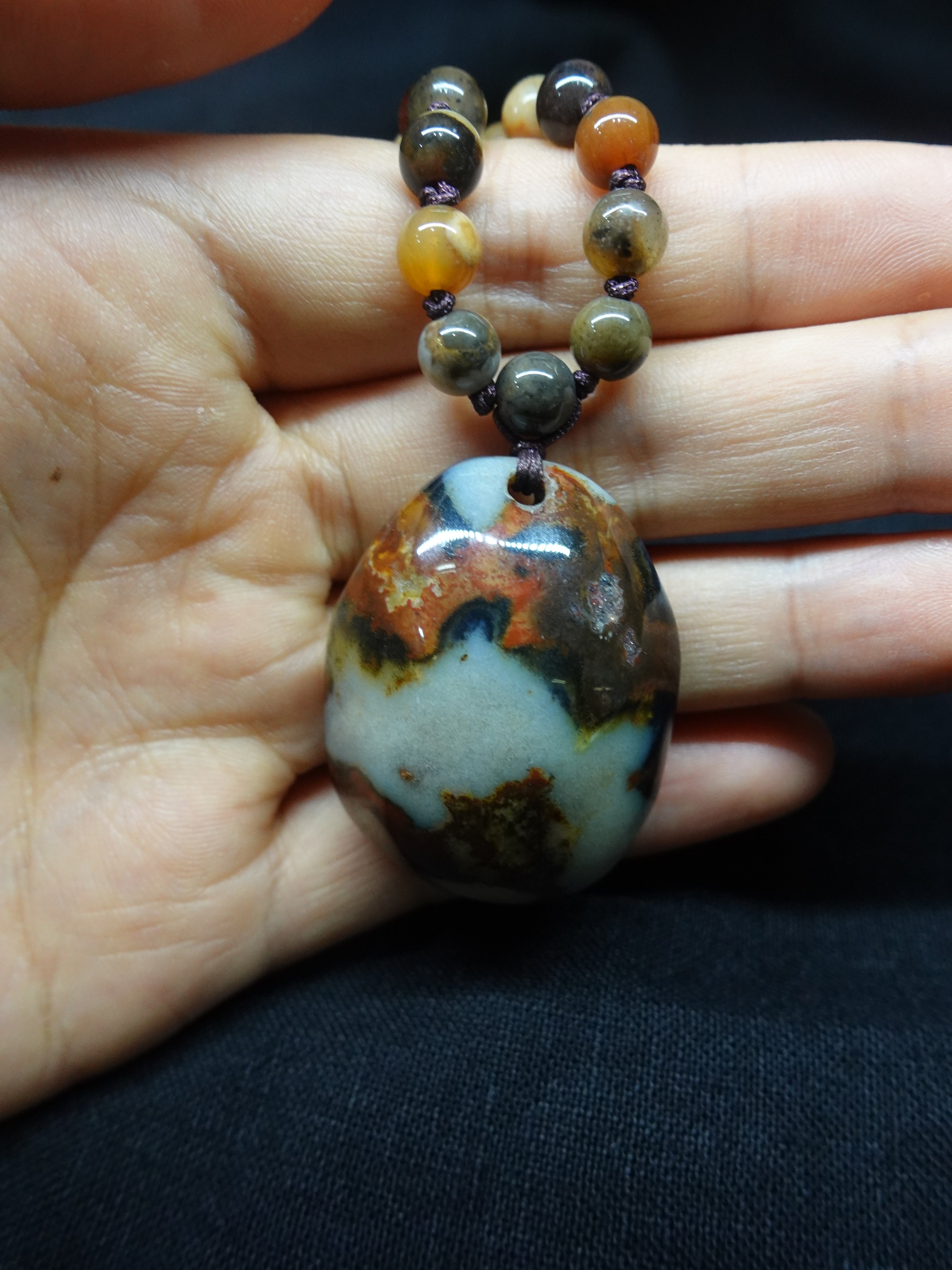 Five Elements Gemstone Necklace