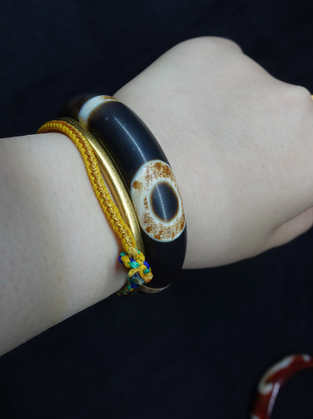 Sacred Sky Eye Agate Bracelet