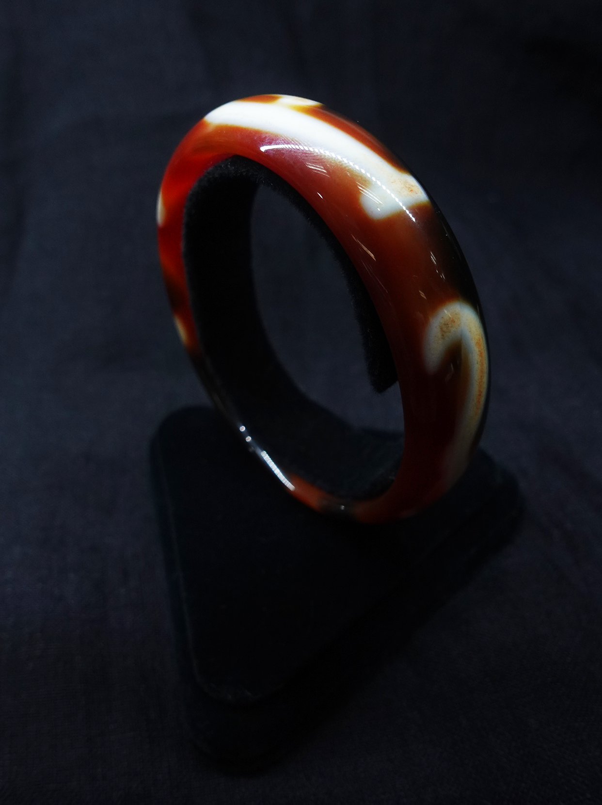 Sacred Money hock Agate Bracelet