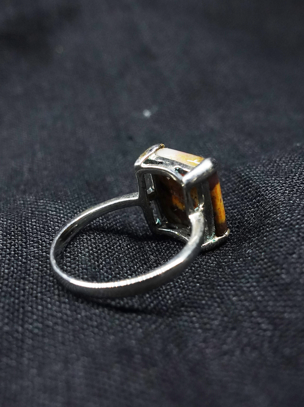Five Elements Gemstone ring