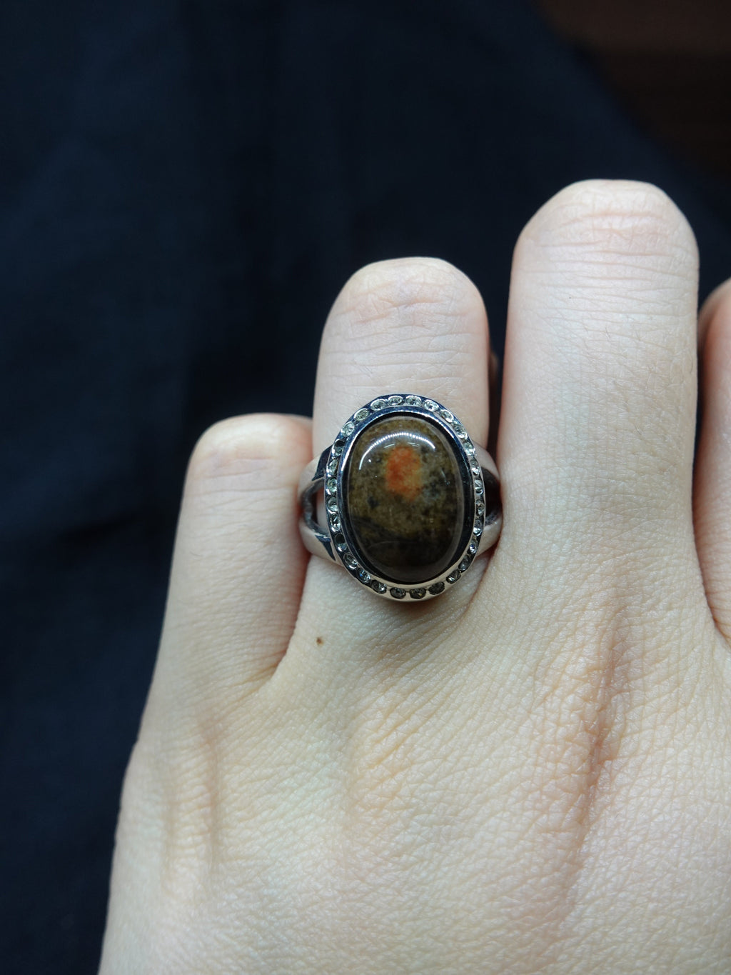 Five Elements Gemstone ring