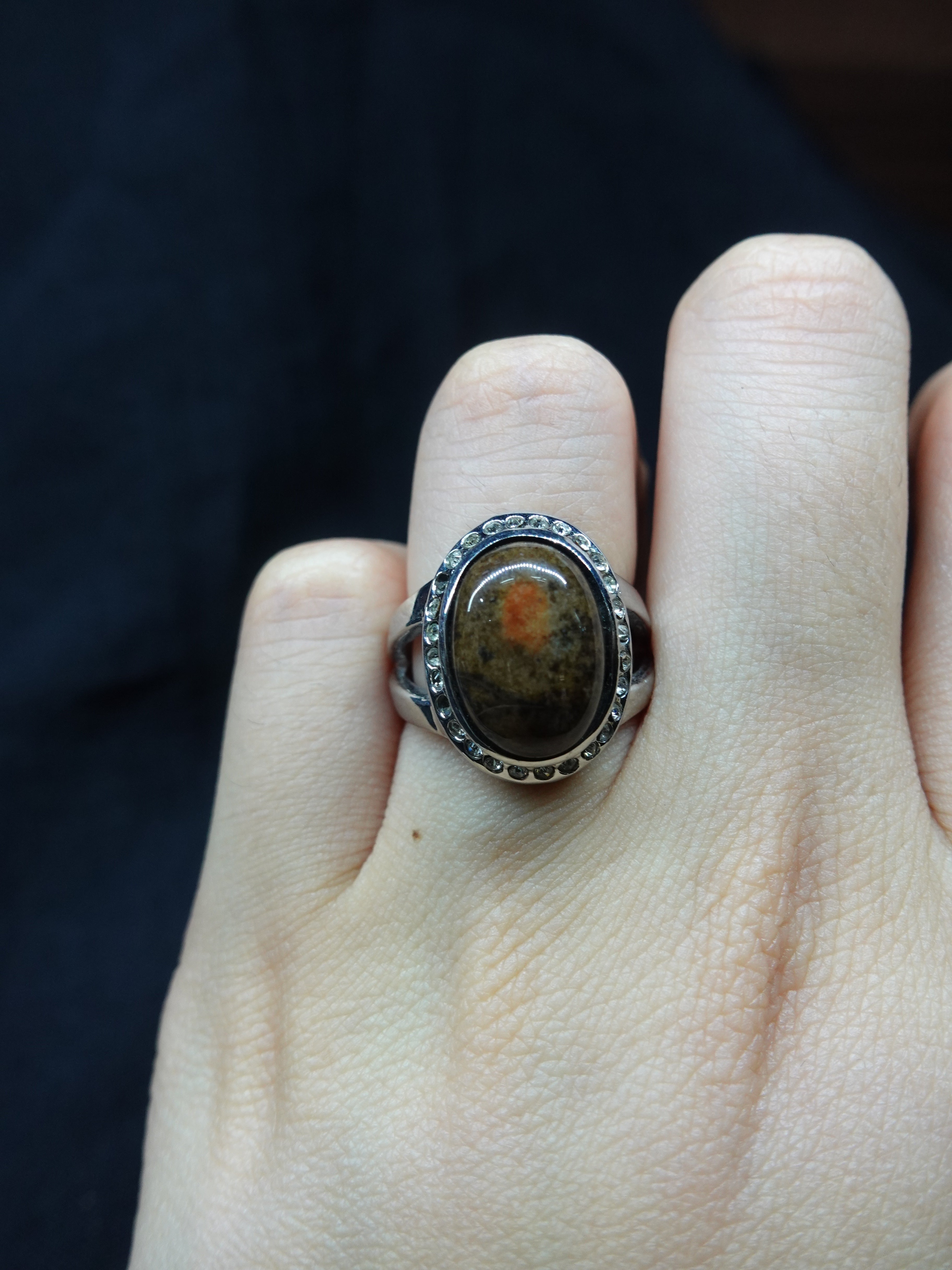 Five Elements Gemstone ring