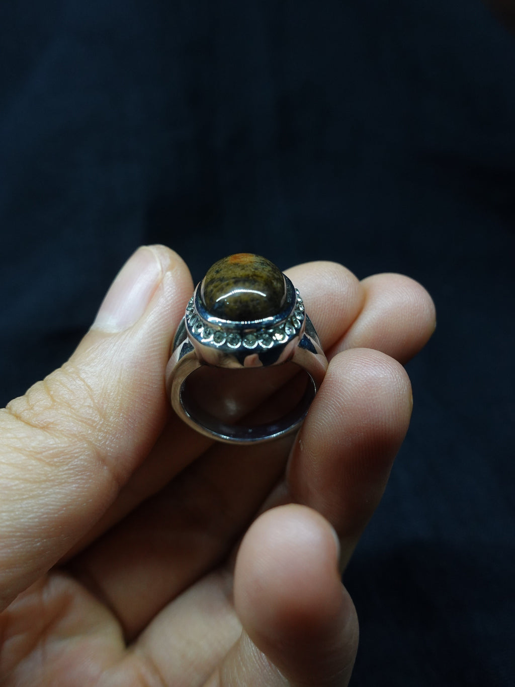 Five Elements Gemstone ring