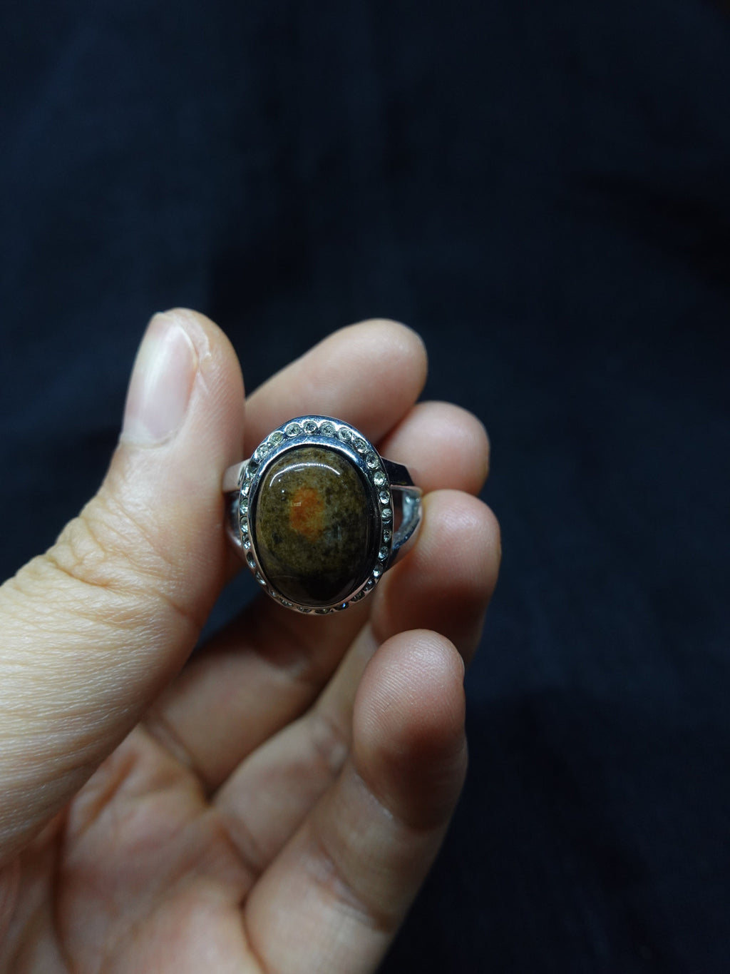 Five Elements Gemstone ring