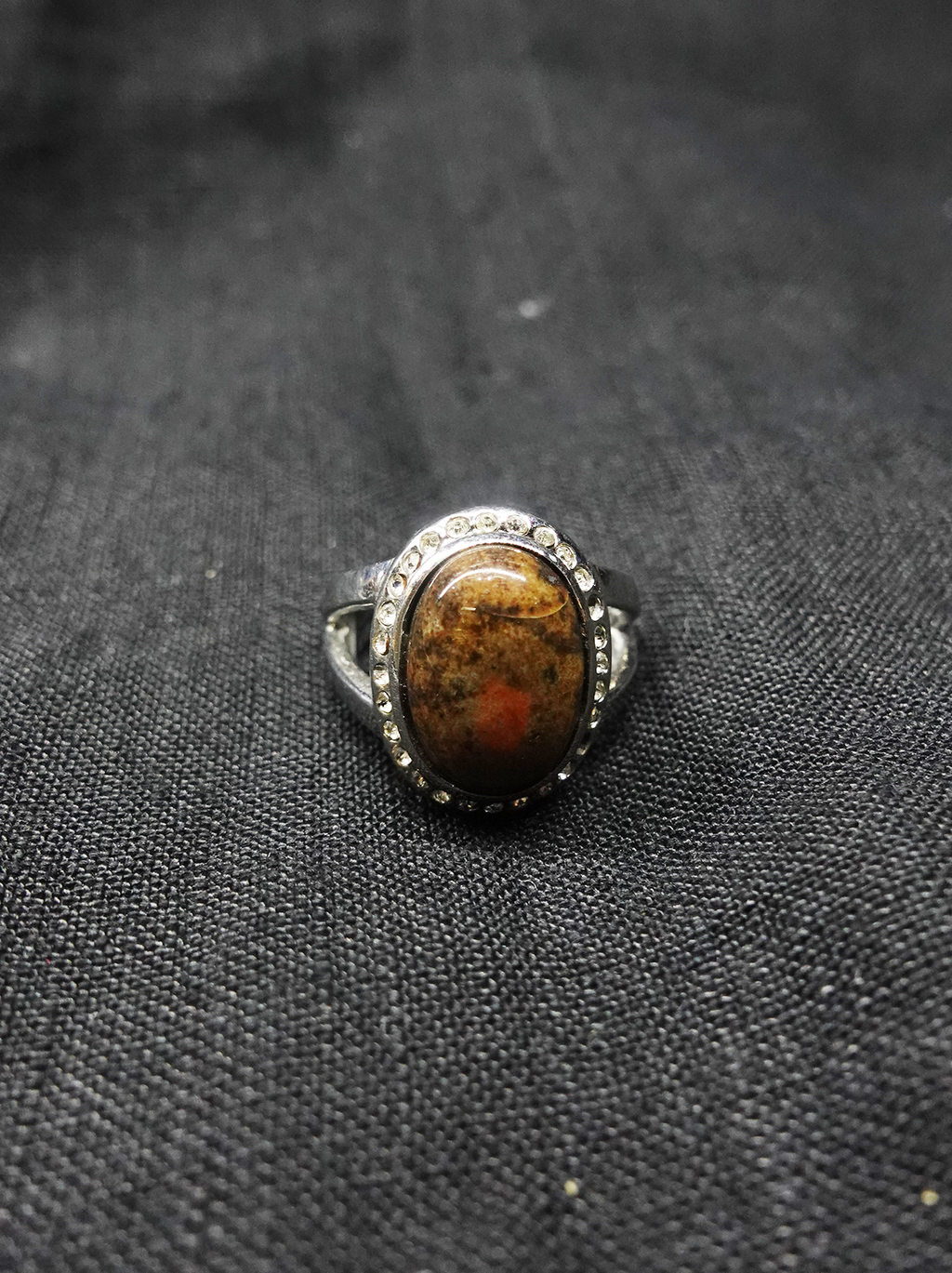 Five Elements Gemstone ring
