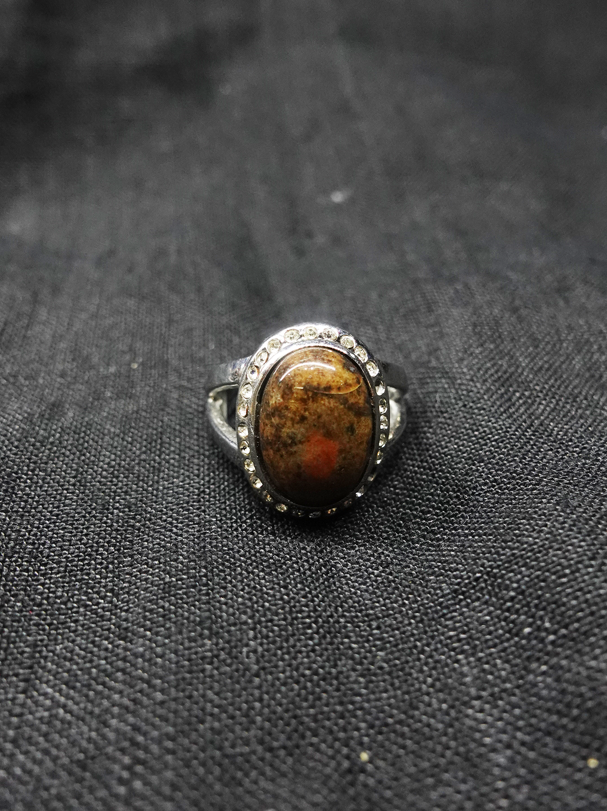Five Elements Gemstone ring