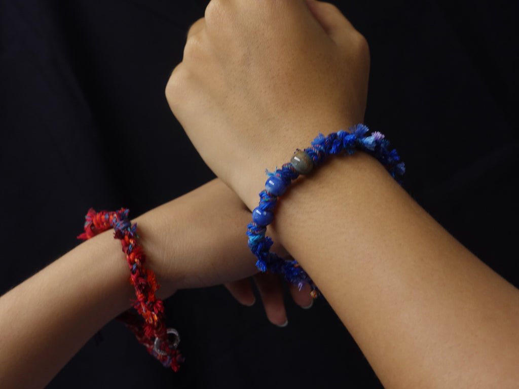 Heart of the World Bracelet | Couple's Bracelet with Blue Symbolism for Love and Connection