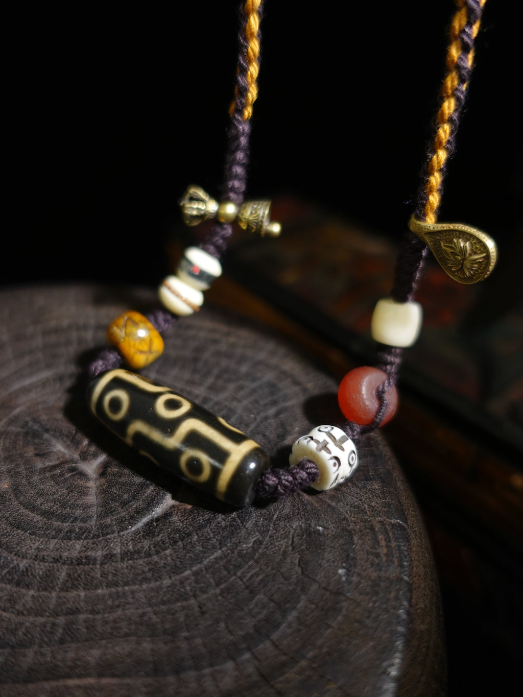 Guardian Eye Dzi Necklace