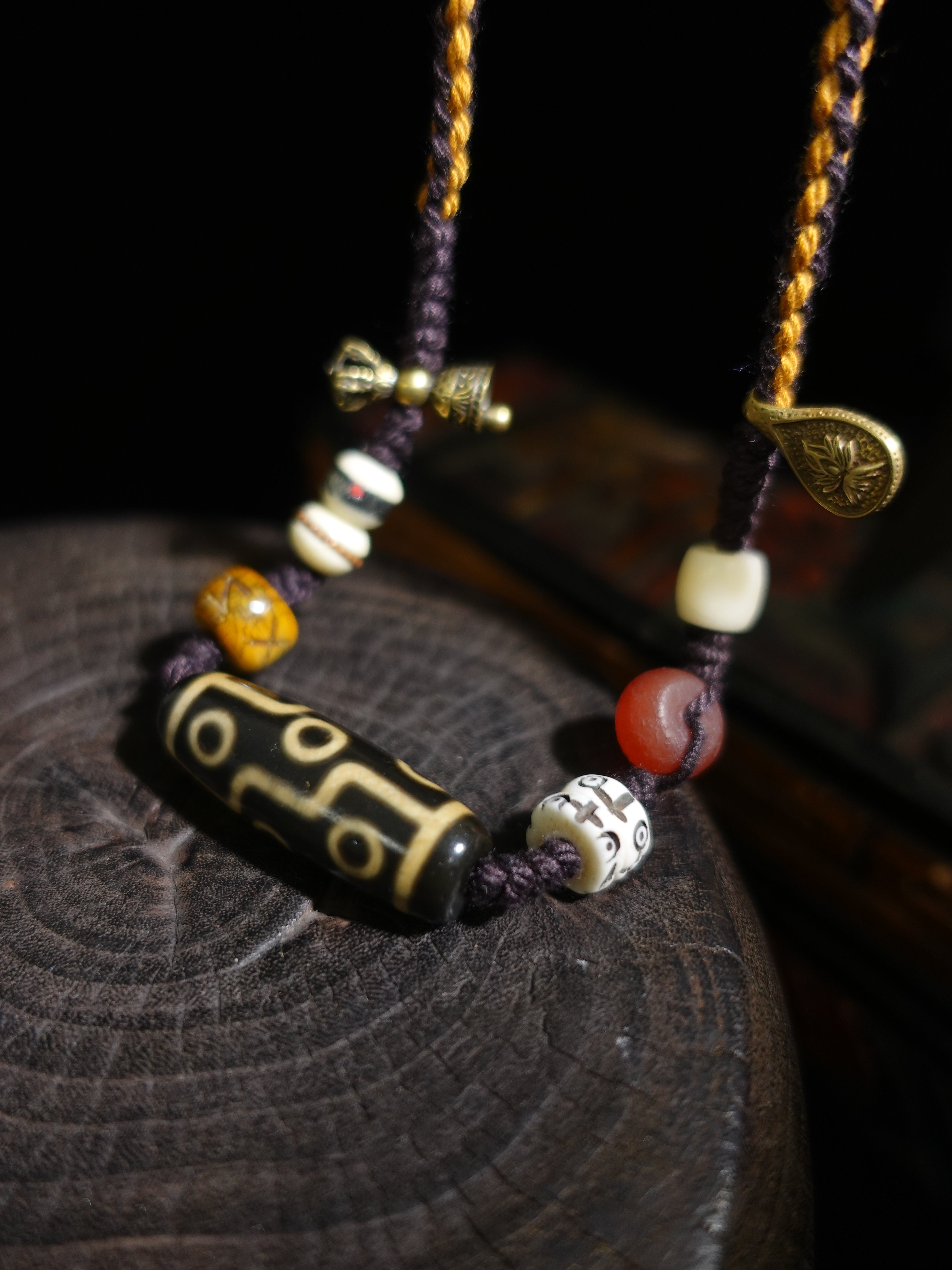 Guardian Eye Dzi Necklace