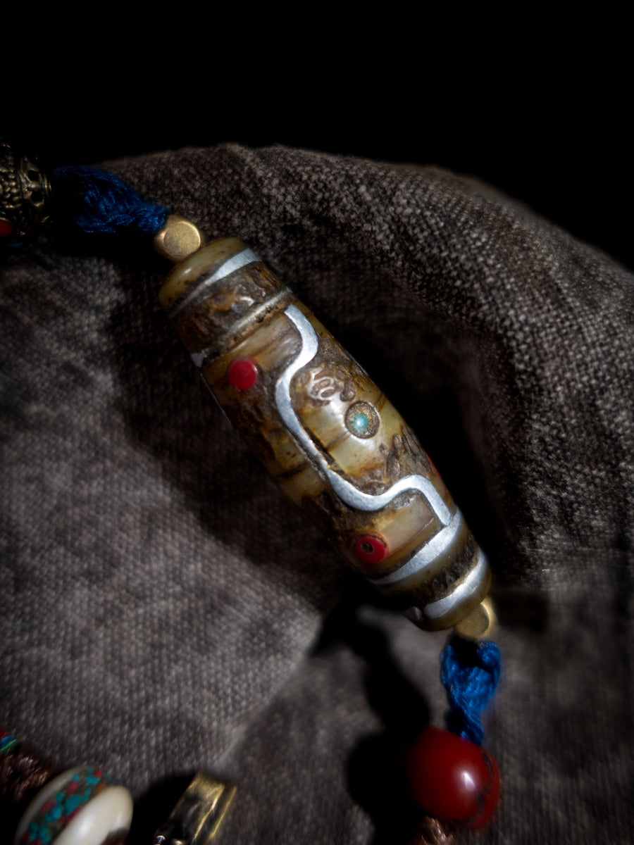 Sacred Tibetan Dzi Energy Bracelet