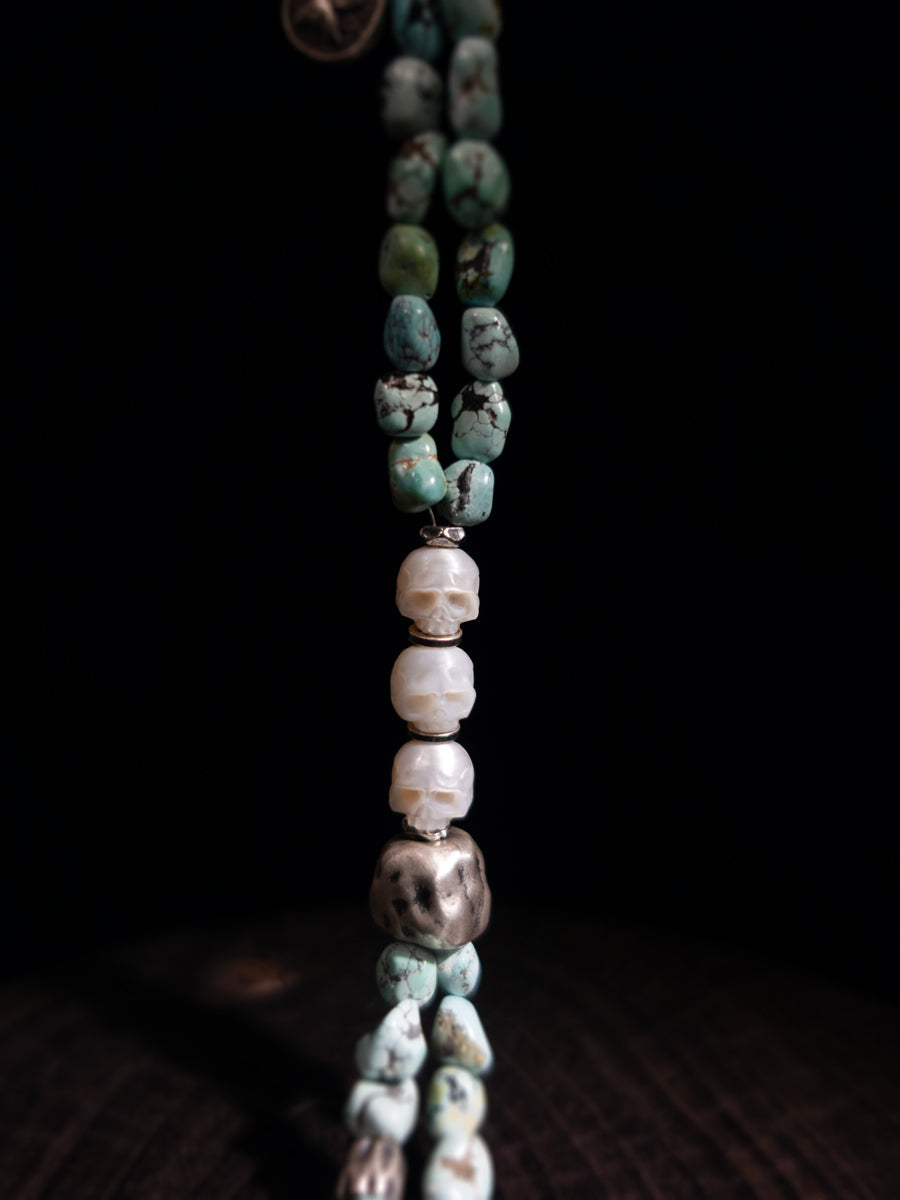 Balance Wisdom Turquoise Bracelet | Citoline & Sterling Silver Design
