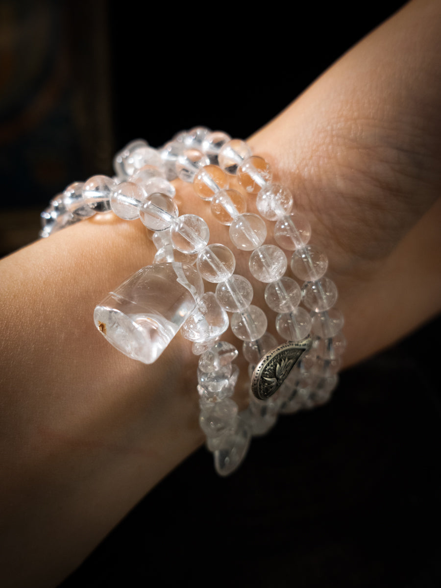 Healing Energy Clear Quartz Bracelet