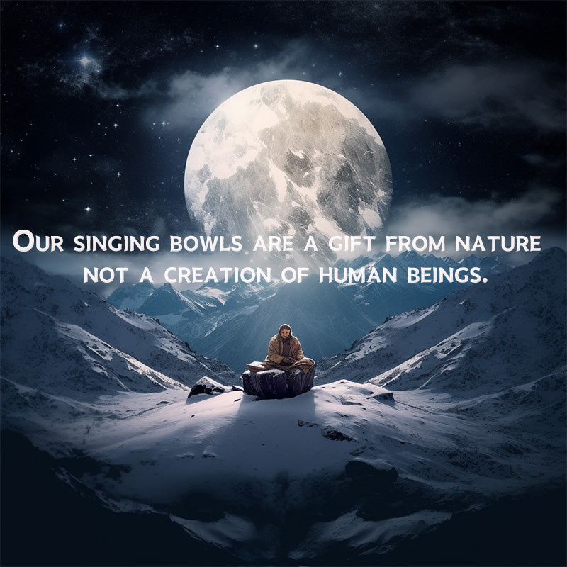 Full Moon Singing Bowl-Meditation series-OM Mani