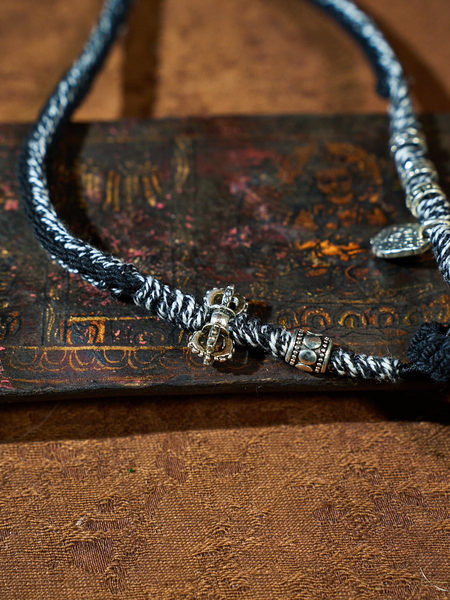 Guardian Nine-Eyed Dzi Necklace
