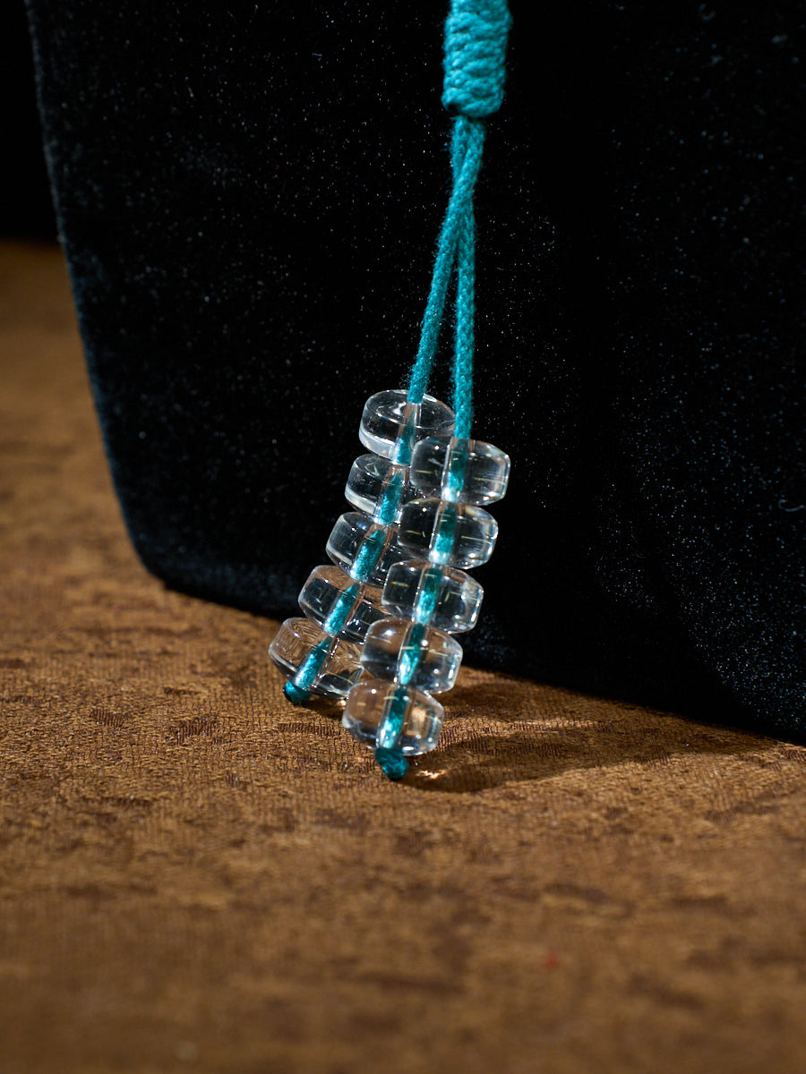 Vital Essence Clear Quartz Mala – Healing & Energy Necklace
