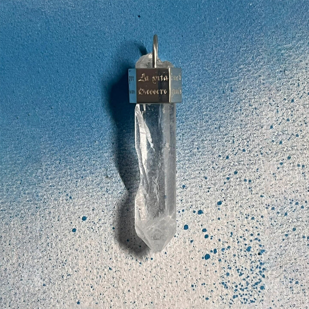 Your Words in Stone · Clarity Quartz Talisman